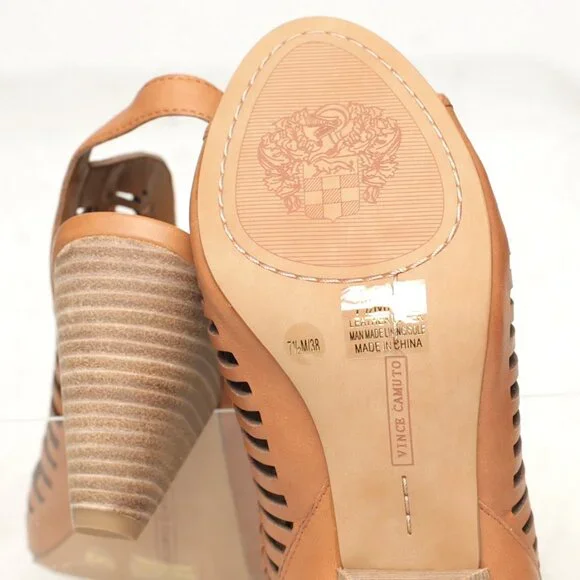 NEW Vince Camuto Earinan Woven Stack Casual Shoe 7.5/38 - Picture 5 of 6